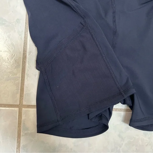 NWT Talbots Navy Blue A-Line Skort Size LP - Picture 5 of 7